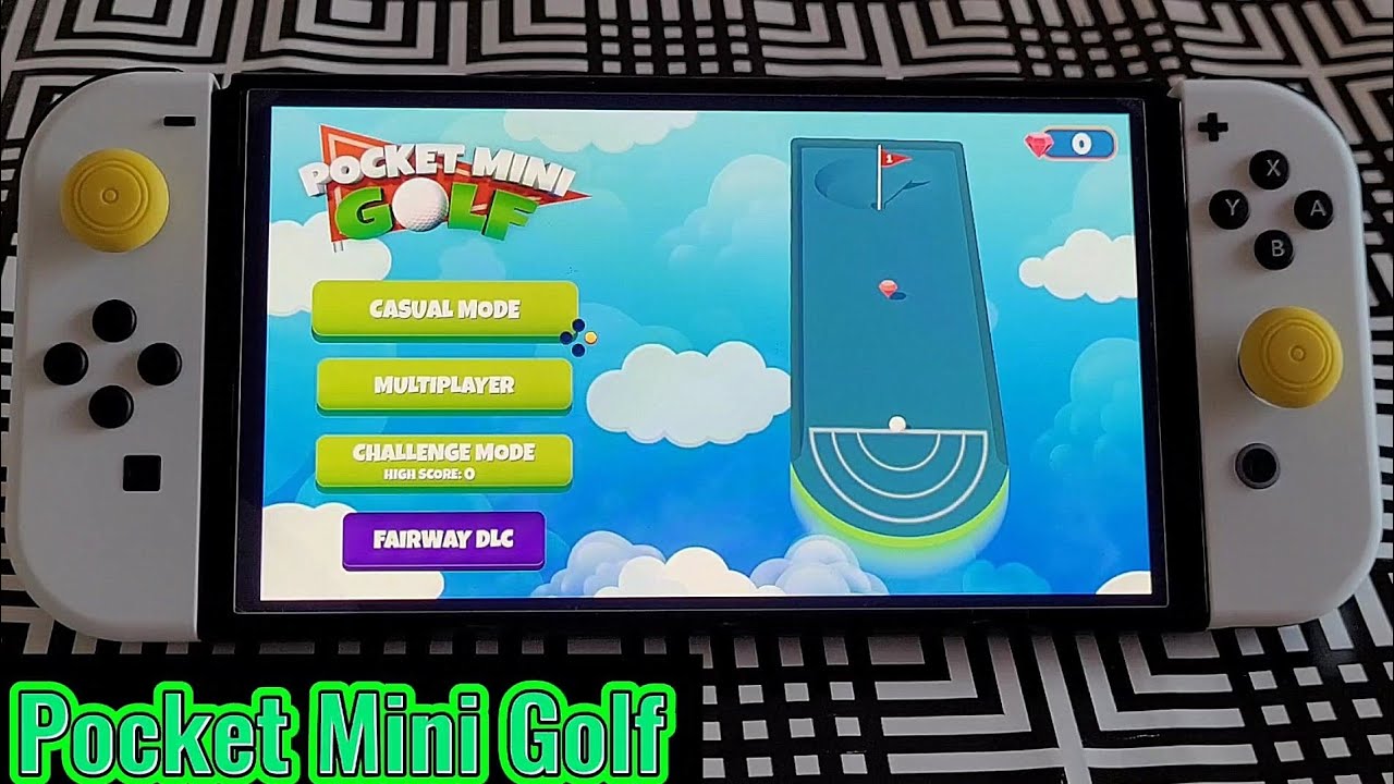 POCKET MINI GOLF en Nintendo Switch OLED🤍 GAMEPLAY YouTube