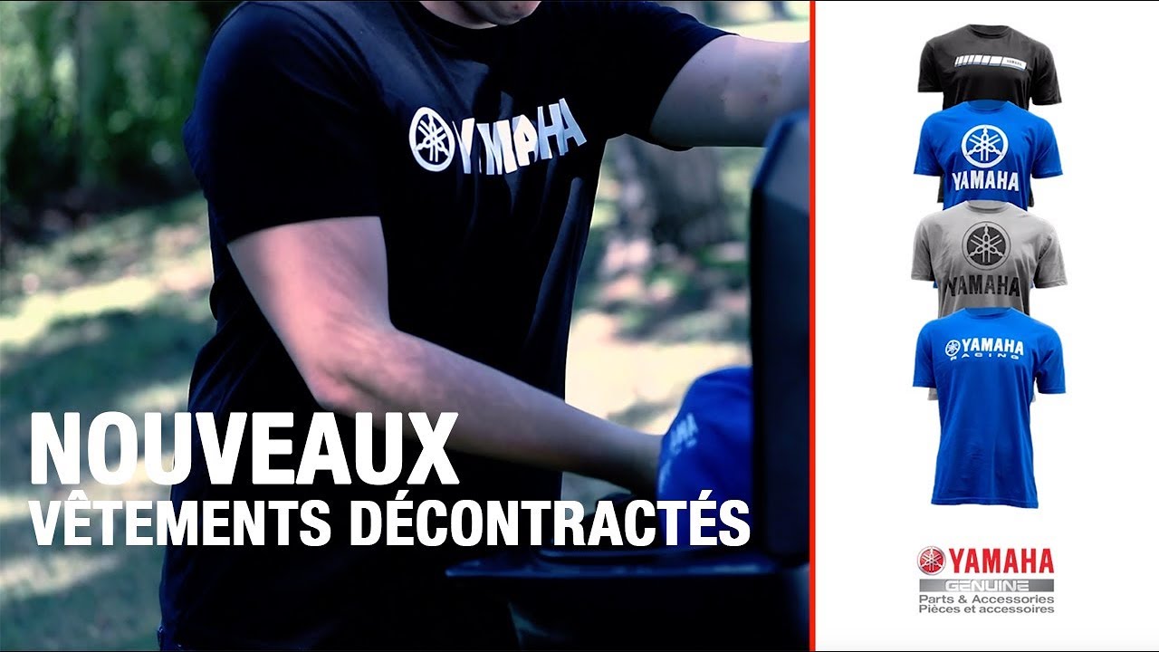 Nouveaux vêtements décontractés Yamaha