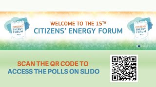 15th Citizens' Energy Forum - 9th November 2023