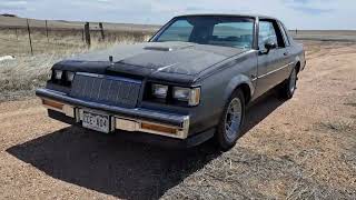 Barn find 1985 buick regal finally getting sun!