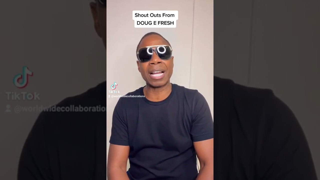 ⁣Doug E Fresh Shout out To Worldwidecollaboration