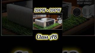 CLASS A (Class AB )200W+200w #shortsfeed #shortvideo #shorts