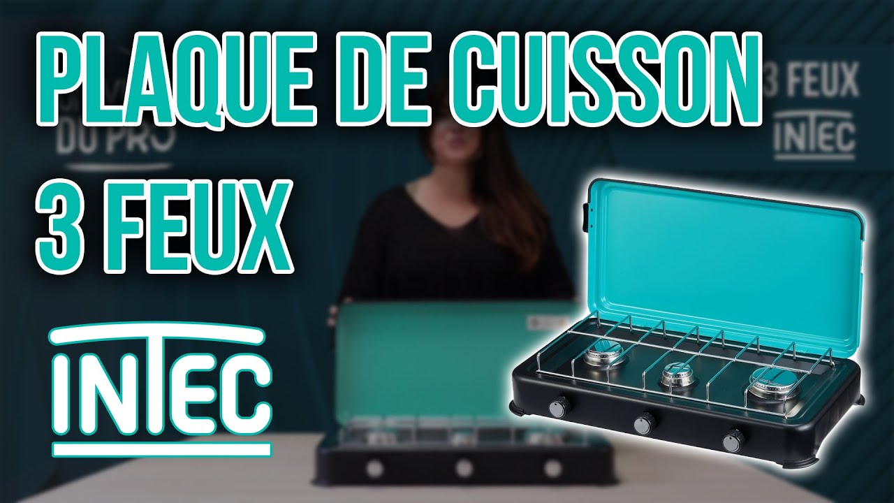 🔥 Découvrez la Plaque de Cuisson Gaz 3 Feux - Puissance et Flexibilité ! 🍳💨