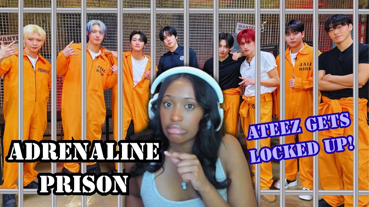 🧡💀ATEEZ ADRENALINE PRSION REACTION | Yunho u r not real🤣🧡
