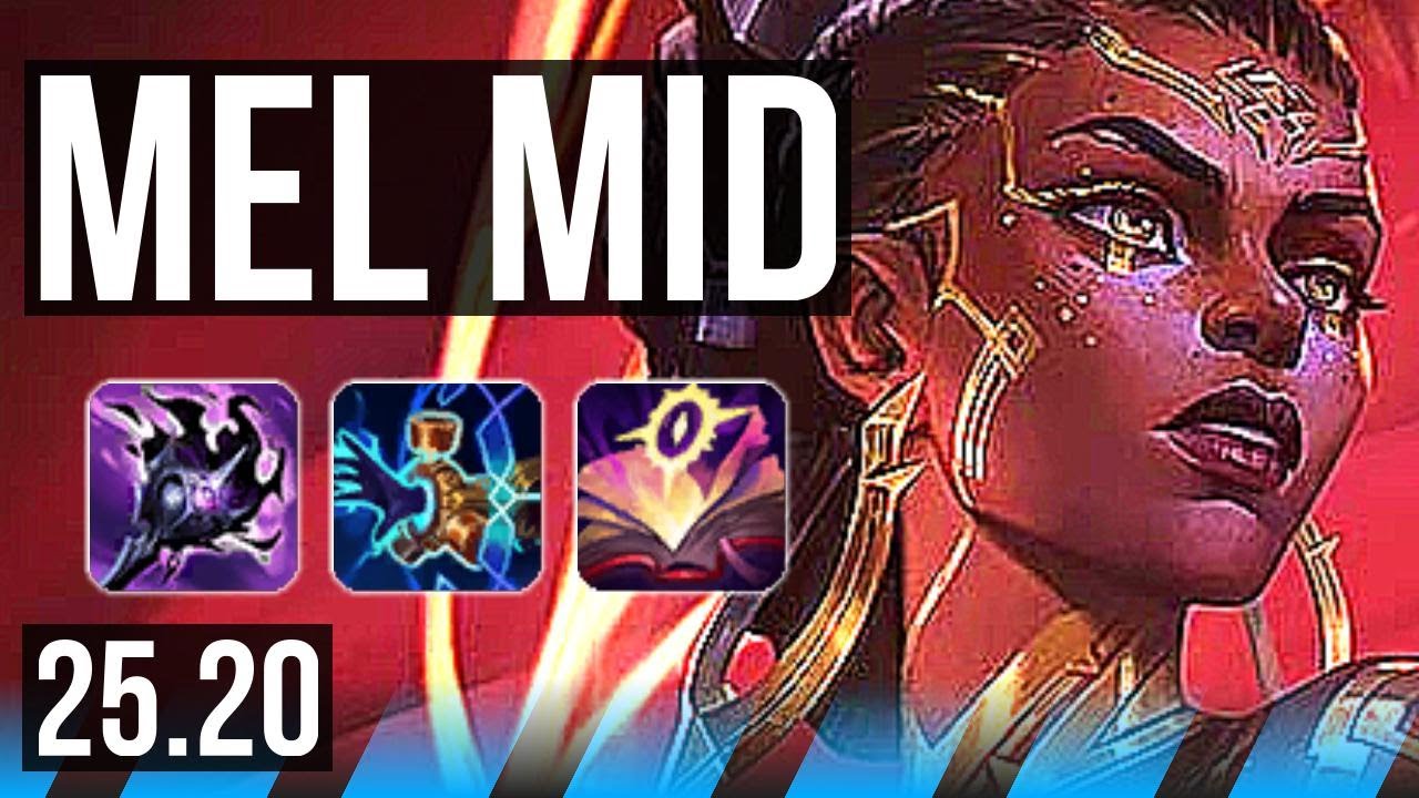 MEL vs K'SANTE (MID) | Legendary | EUW Master | 25.20