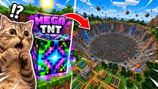 Cat Explodes MEGA TNT in Minecraft screenshot 5