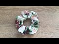 DIY Gumička do vlasov / scrunchies / spôsob č. 2