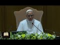 FULL SPEECH: Pope Leo XIV Warns AI “Needs To Be Disarmed” | Vatican Address