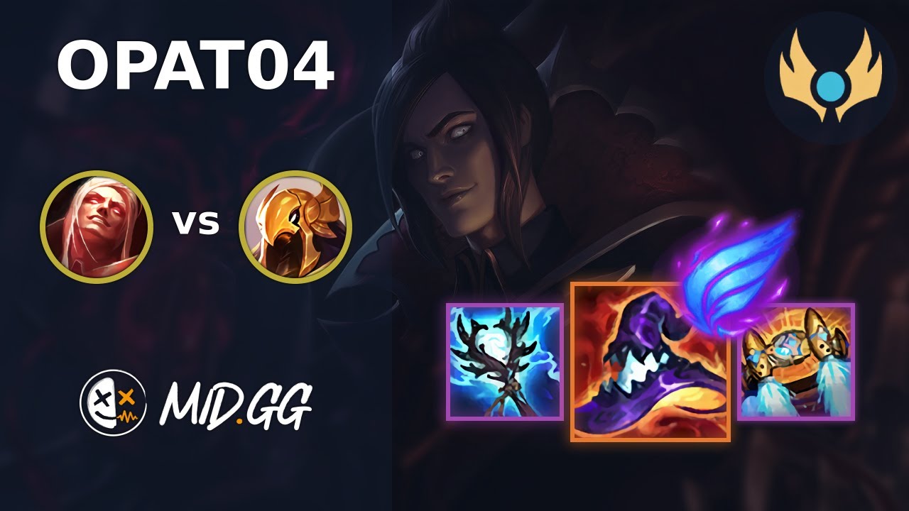 MID.GG: [ Opat04 ] Vladimir MID vs Azir | EUW CHALLENGER | LOL Season 2025