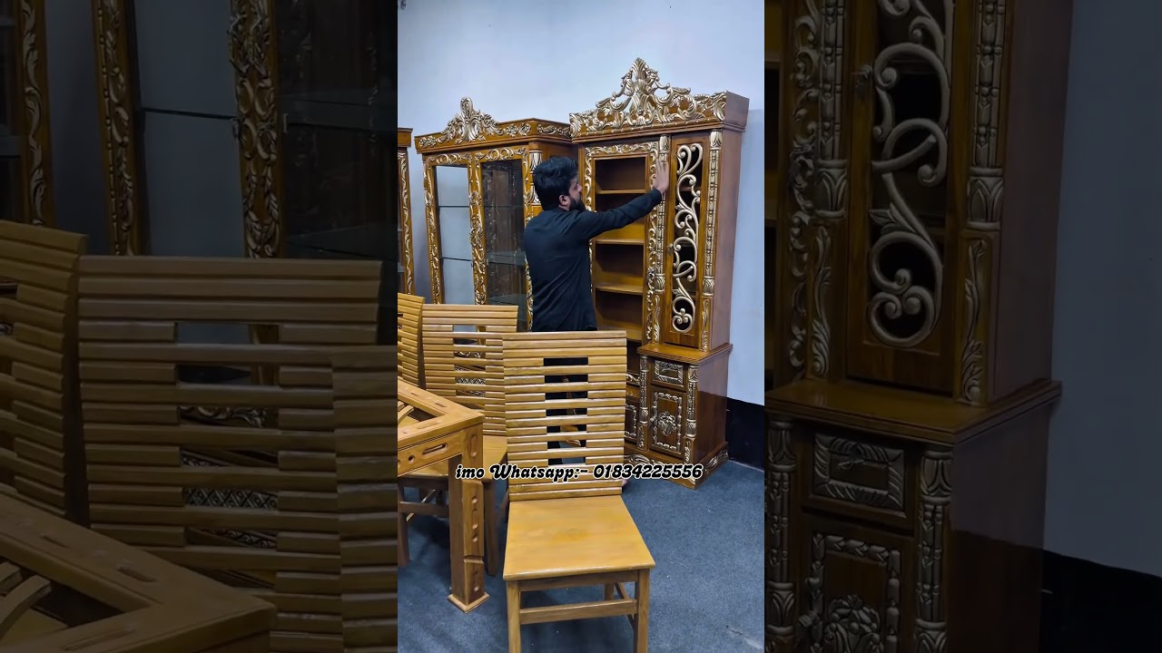 চিটাগাং  সেগুন কাঠের ফার্নিচার  ।। New model Furniture