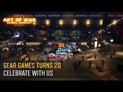 Gear Games's 20-Year Anniversary is Here (Art of War 3 RTS)
