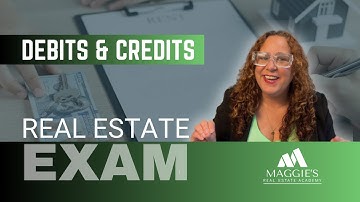 Uitleg over credits en debets voor het vastgoedexamen | Inleiding tot de Dam/Dams-methode voor pr...