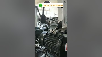 Stainless steel long pipe double head chamfering machine