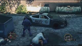 Saints Row The Third sneaky Big booty latina kills cops