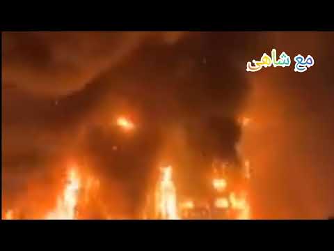 حريق ضخم فى مبنى مديرية امن الاسماعيليه فجر اليوم استر يارب