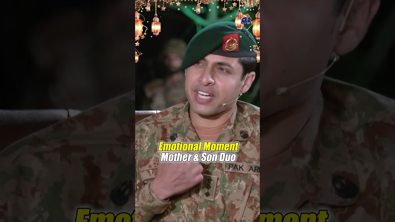 Emotional Moment!🥺 - #hasnamanahai #pakmilitary #tabishhashmi #eidspecial #shorts