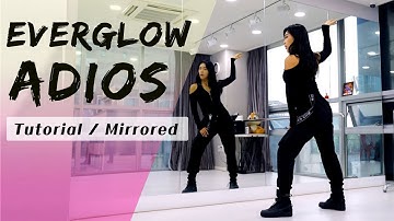 EVERGLOW(에버글로우) - Adios(아디오스) 안무 배우기 거울모드 Tutorial mirror