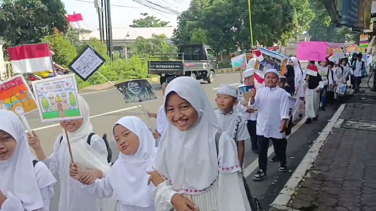 Peringatan Isra Mi'raj -  SDN Petungasri 1 Pandaan Pasuruan Jawa Timur
