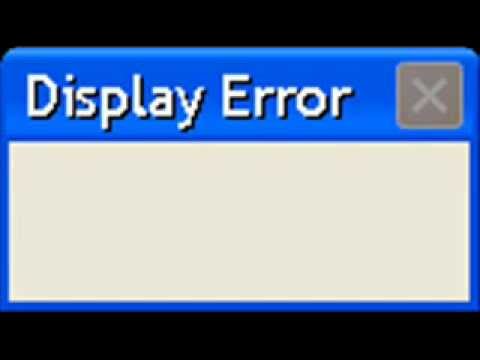 DISPLAY ERROR | Funny Windows Errors Season 1 Episode 5 part 1