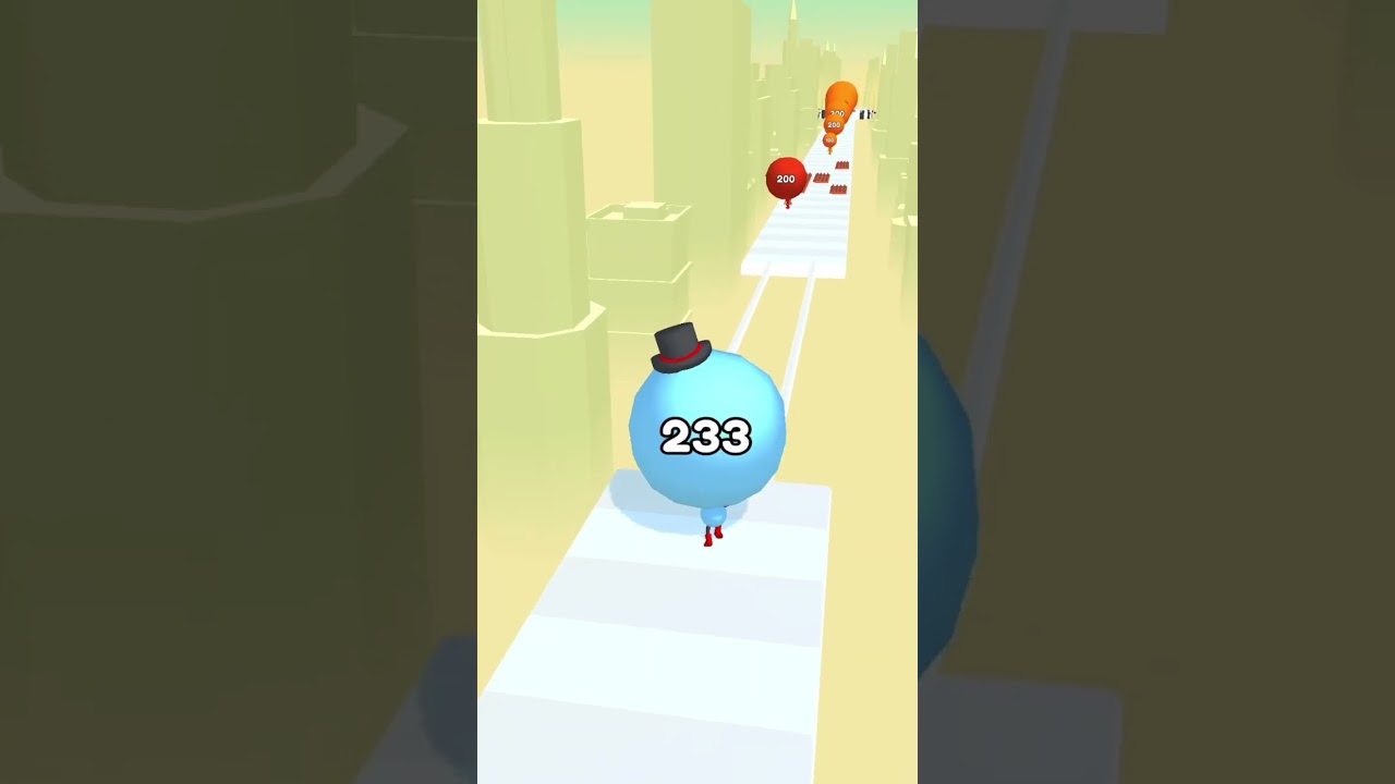 Big Head Run : New Mobile Game Gameplay ⛄️