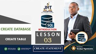 SQL Fundamentals: Lesson 3 – Creating Databases and Tables in MySQL. CREATE DATABASE, CREATE TABLE
