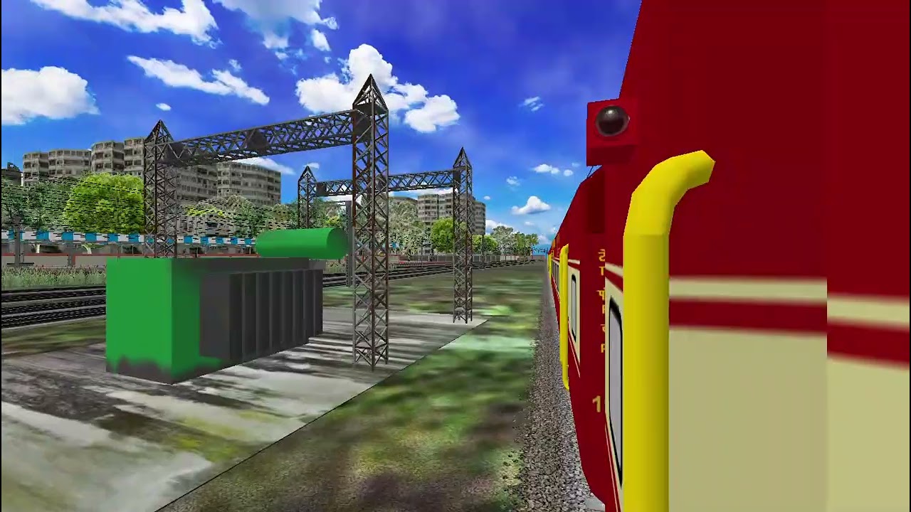 ICF RAJDHANI EXPRESS WELCOME BACK IN GOLDEN ERA DAYS IN INDIAN TRAIN SIM PC EXPLORER VIEW