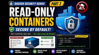 Docker Security Part 2 | Read-Only Containers Explained | Prevent Container Tampering | DevSecOps