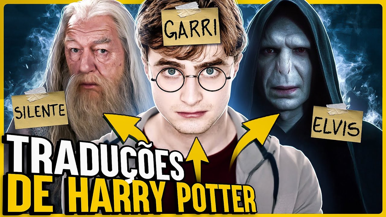 MUDANÇAS BIZARRAS NAS TRADUÇÕES DE HARRY POTTER!!!, image size:1280x720