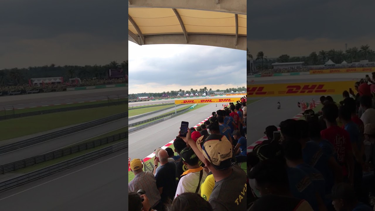 2017 MotoGP Moto2 Malaysia Sepang Hafizh Syahrin Wheelie