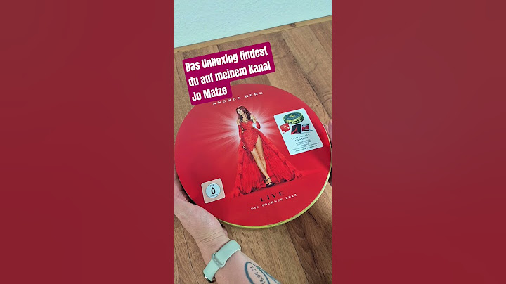 Andrea Berg Live Die Tournee 2025 Fanbox Unboxing