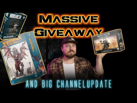 Big Prize Giveaway and Important News - Necromunda, Bolt Action, Konflikt 47, Pillage, Old World