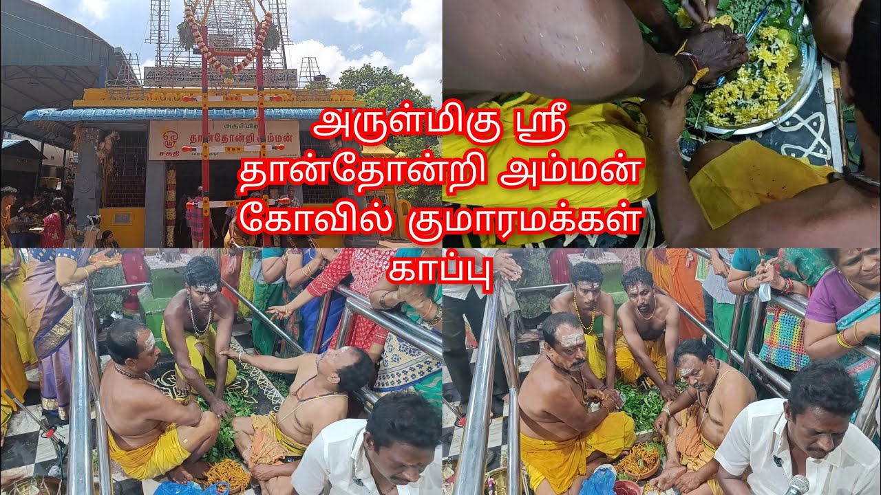 அருள்மிகு ஸ்ரீ தான்தோன்றி அம்மன் கோவில் குமாரமக்கள் காப்பு பெரவள்ளூர்