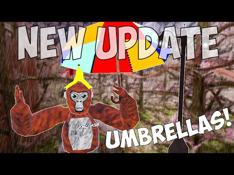 NEW GORILLA TAG UPDATE! - Added Cosmetics and RAIN!