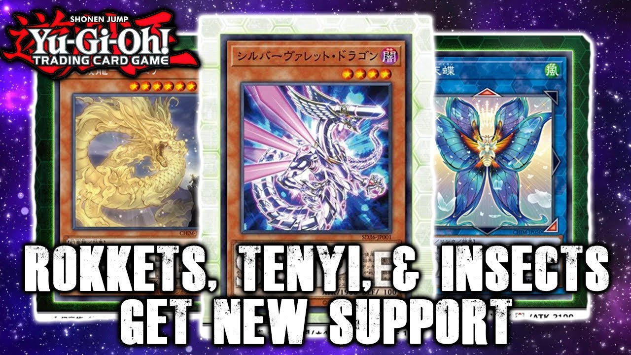 NEW BUSTED ROKKET MONSTER, INSECT LINK3, & MORE TENYI SUPPORT