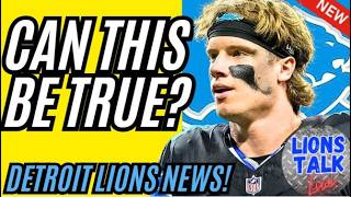 DETROIT LIONS NEWS - CAN THIS BE