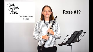 32 Rose Etude No.19 for clarinet - The Rose Etudes Series by