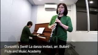 Clarinet ABRSM Grade 1 from 2022, A1 Donizetti’s Senti! La danza invitaci, arr  Bullard