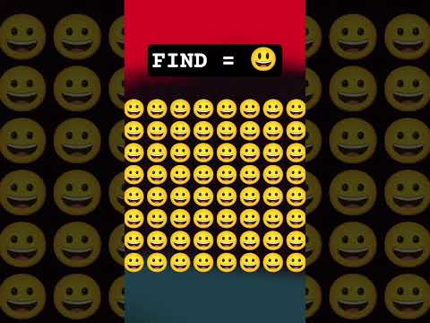 FIND THE ODD ONE OUT FROM THESE EMOJI #emoji #emojyfind #emojichallenge #emojiquiz