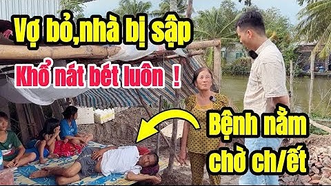Ai cũng đau xót cho giai đình GÀ TRỐNG NUÔI CON này vì quá khó khăn bế tắc đến tận cùng