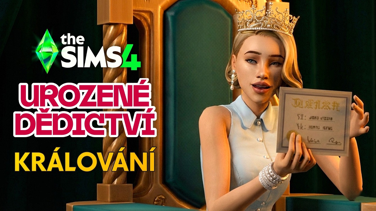 👑 JAK SE STÁT KRÁLEM CELÉHO SVĚTA? Vše o šlechtické kariéře 💃🏽 | The Sims 4 Urozené dědictví