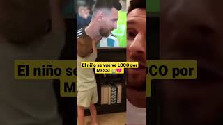 Messi Reacciona A Un Niño 😭 #Shorts