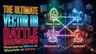 Ultimate Vector Database: Pinecone vs Milvus vs Weaviate vs Qdrant