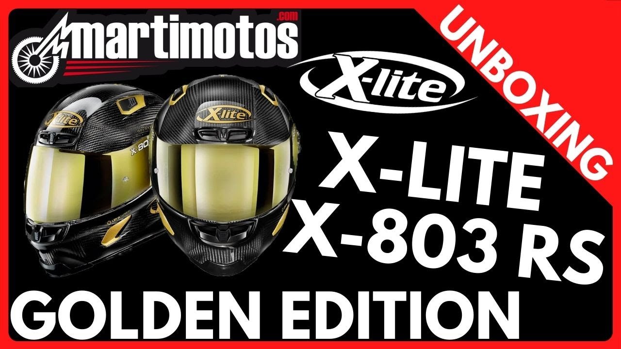 UNBOXING 🤩 X-Lite X803 RS GOLDEN EDITION // MARTIMOTOS.COM - YouTube UNBOXING 🤩 X-Lite X803 RS GOLDEN EDITION // MARTIMOTOS.COM - YouTube