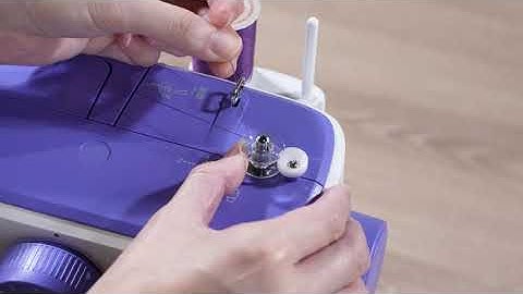 NECCHI Winding the bobbin / M Series Tutorial