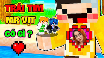 PHONG CẬN SAMMY THỬ THÁCH 24 GIỜ ĐỘT NHẬP VÀO TRÁI TIM THÍCH VÀ GHÉT CỦA MR VỊT TRONG MINECRAFT