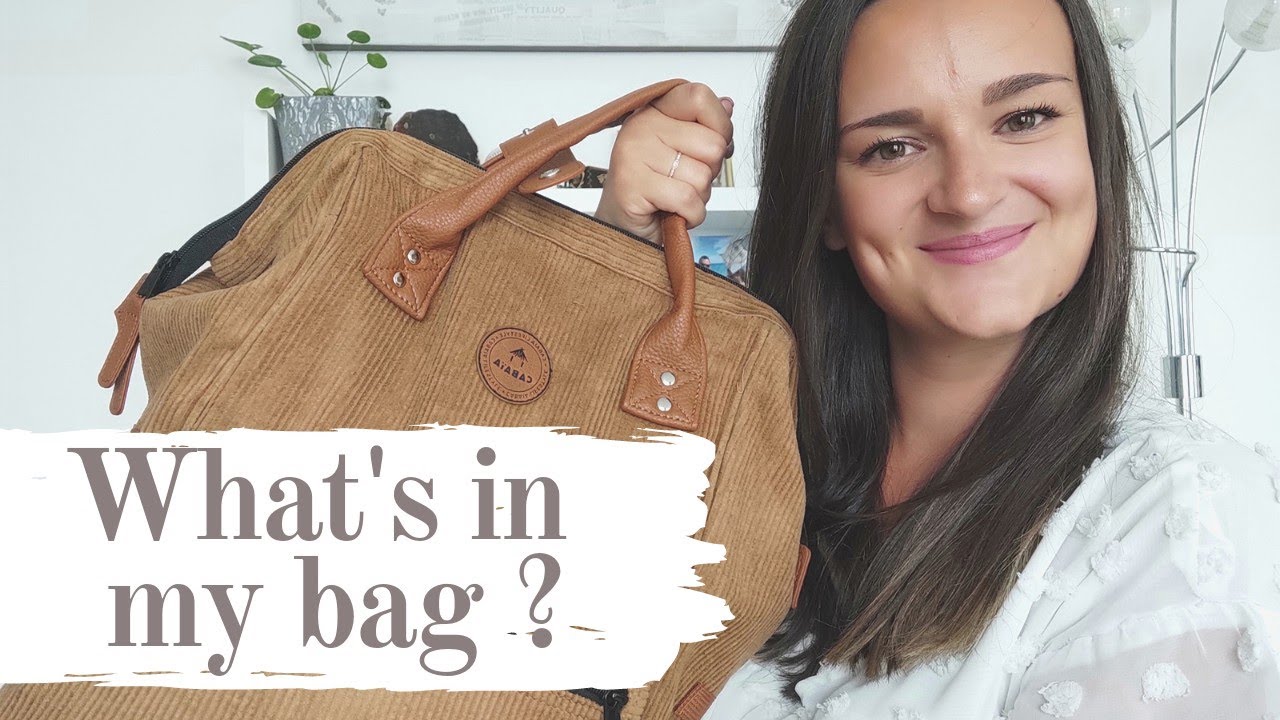 What's in my bag: Mon sac de maîtresse pour la rentrée