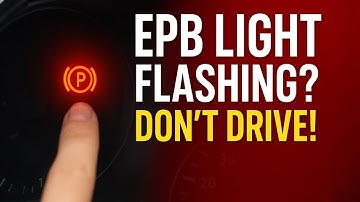 Electronic Parking Brake Light Flashing? DON’T DRIVE Until You Watch This!