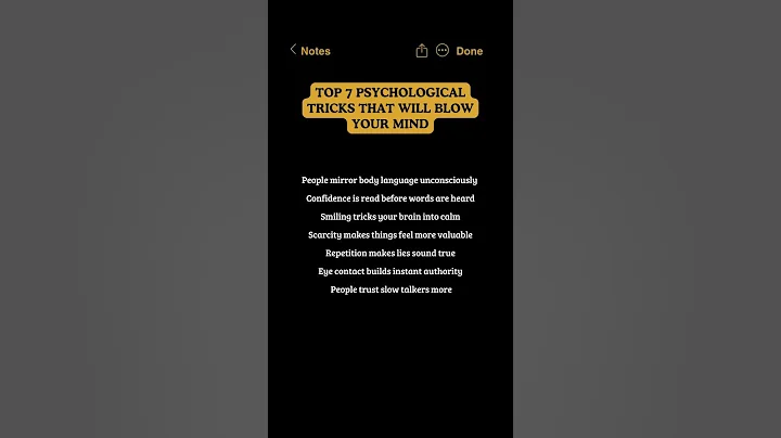 Top 7 Psychological Tricks That Will Blow Your Mind   Human Behavior Facts