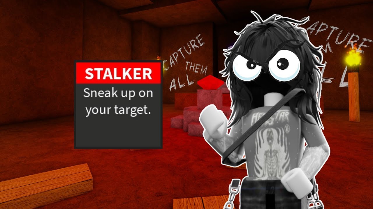 JOGUEI DE STALKER NO MARRETÃO E FIZ ESTRAGO! (FLEE THE FACILITY)