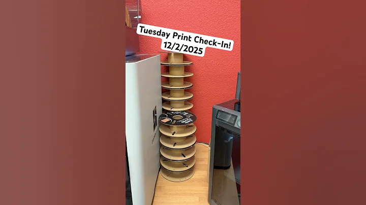 Tuesday Print Check-In! 12/2/2025 #3dprinting #3dprinted #3dprint #3dprintingsupplies